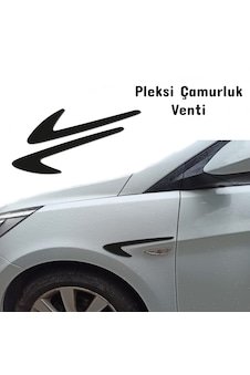 Volkswagen Amarok Çamurluk Venti Parlak Siyah Pleksi Vent