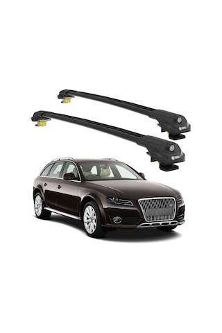 Audi A4 Allroad B8 2008-2015 Turtle Air1 Ara Atkı Siyah