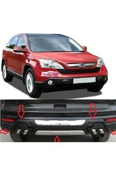 Honda Crv 2007 - 2012 Arka Koruma Abs