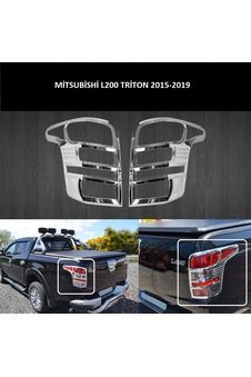 Mitsubishi L200 2015-2018 Triton Stop Cercevesi Krom Seti