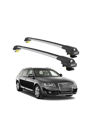 Audi A6 Allroad C7 2012-2018 Turtle Air1 Ara Atkı Gri