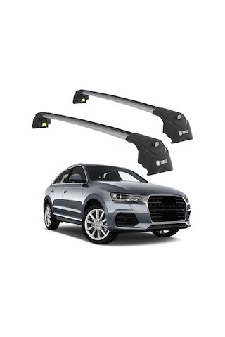 Audi Q3 8u 2012-2018 Turtle Air2 Ara Atkı Gri