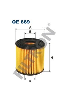 Filtron-Oe669 Yag Filtresi Pickup 03-12 Skystar Yd25 514646647