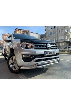 Volkswagen Amarok 2015+ön Krom Çift Bıyık 76lık Arp Pluss