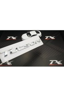 Hyundai Tucson Bagaj 3M 3D Krom Abs Yazı Logo Amblem (551904573)