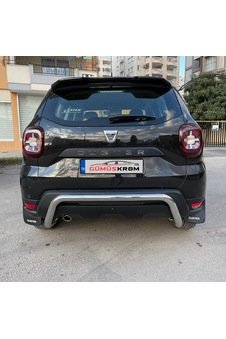 Gümüşkrom Dacia Duster Arka Koruma Tüm Modeller İle Uyumludur
