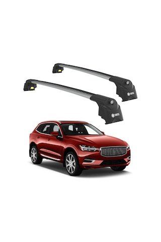 Volvo Xc60 2018-2023 Turtle Air2 Ara Atkı Gri