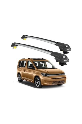 Volkswagen Caddy 2020-2023 Turtle Air1 Ara Atkı Gri