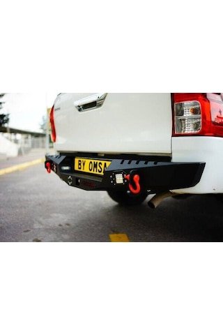 Omsa Toyota Hilux Dakar Çelik Arka Tampon Ledli Sensörlü 2015 Ve Sonrası