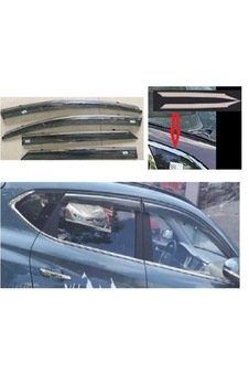 Hyundaı Tucson 2015-2020 Krom Şeritli Cam Rüzgarlığı