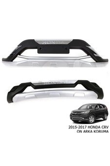 Honda crv uyumlu ön ve arka tampon koruma difüzör plastik 2015 /