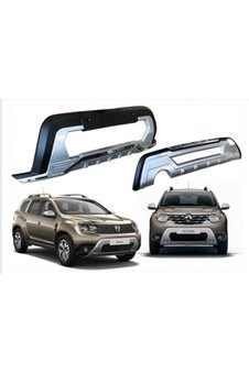 Dacia Duster Ön ve Arka Tampon Koruma Difüzör Ledli 2018+