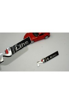 Hyundai Tucson N Line Çamurluk Yanı Krom Metal 3M 3D Logo  Amblem