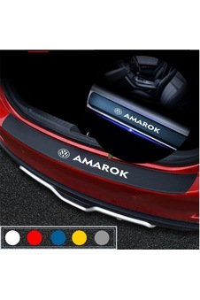 Volkswagen Amarok Için Karbon Bagaj Ve Kapı Eşiği Sticker Seti