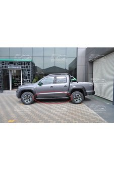 Vw Amarok Premium Siyah Yan Basamak