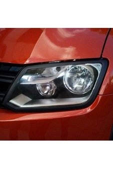 Amarok Far Çerçevesi Siyah Renk Sağ Ve Sol Set