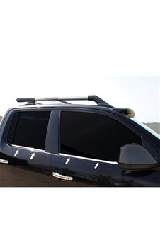 Woc Chrome Vw Amarok Krom Cam Çıtası 2010 Sonrası 4 Parça Paslanm