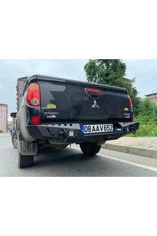 Mitsubishi L200 2007 Ve Üzeri Triton Arka Çelik Tampon S20