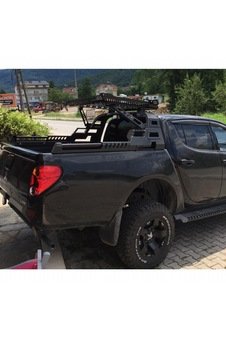 Mitsubishi L200 2011-2014 Demir Roll Bar Kasa Üstü Sepet