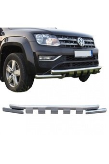 Volkswagen Amarok 2017 Sonrası Krom Shark Ön Koruma Aqm N11.44378