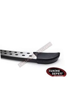 Fiat Doblo 2010 - 2020 Arka Koruma Dotline Gri