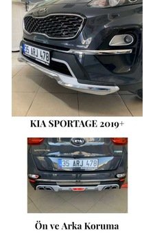 Kıa Sportage 2019+ Ön ve Arka Tampon  Koruması