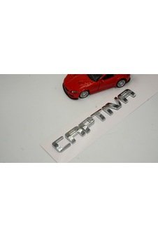 Chevrolet Captiva Bagaj 3M 3D Krom ABS Logo Amblem