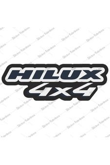 Hilux 4X4 Sticker 00866