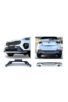 Kia Sportage Ön Ve Arka Koruma Difüzör 2016-20 Çift Çıkış Egzoz