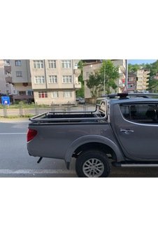 Mitsubishi L200 2015 2019 Kasa Rollbar Kançalı Krom