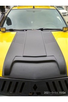 Mitsubishi L200 2007 - 2015 Plastik Scoop Kaput Kabartma