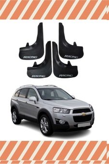 Chevrolet Captiva Racing Yazılı 4'Lü Tozluk Çamurluk Paçalık