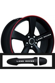 Land Freelander Rover Kapı Kolu Jant Sticker 10 Adet