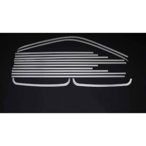 Vw T5 Multivan Krom Cam Çerçevesi 14 Parça Tek Sürgülü Uzun Şasi N11.4053