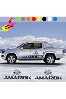 Volksvagen Amarok Pusula Off Road Oto Sticker Set