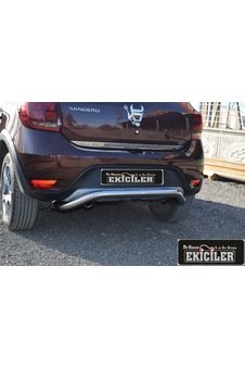 Dacia Sandero Stepway Bbükümlü Krom Arka Koruma