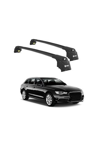 Audi A6 Avant C7 2011-2018 Turtle Air2 Ara Atkı Siyah