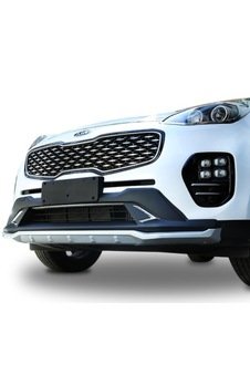 Kia Sportage Ön Ve Arka Koruma Difüzör 2016 - 2019 Çift Egzoz