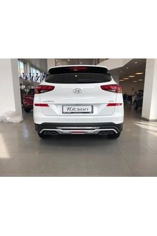 Hyundai Tucson Sadece Arka Koruma Difüzör 2018 - 2019 Difrizör