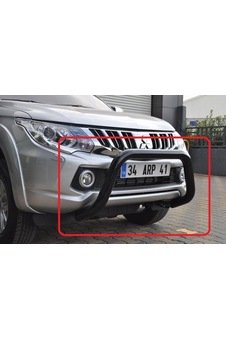 Mitsubishi L200 2007 Üzeri Dinamic Siyah Ön Koruma Pwt22 Aqm