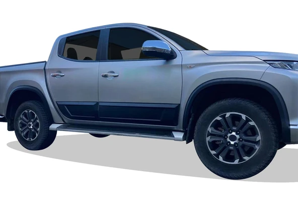 Mitsubishi L200 Çamurluk Dodik Seti Dar Model 4 Parça Abs 2019-2024 Arası