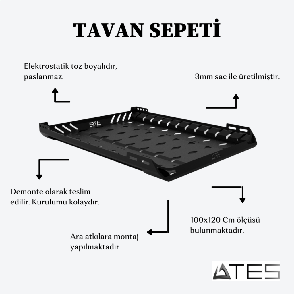 Toyota Hilux Tavan Sepeti