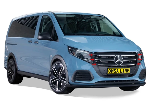 OMSA Mercedes Vito W447 Krom Ön Panjur 6 Parça 2024 ve Sonrası
