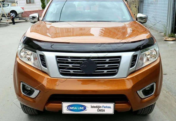 Nissan Navara Ön Kaput Rüzgarlığı 4mm A+ 2015-2020 Arası