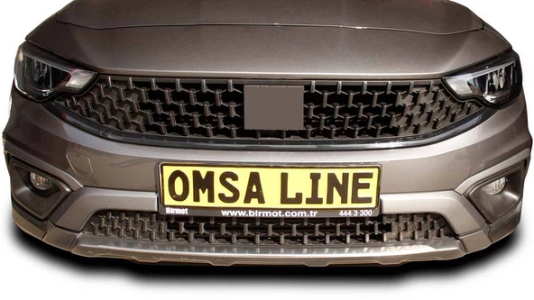OMSA Fiat Egea Cross Krom Ön Tampon Alt Çıta 2020 ve Sonrası