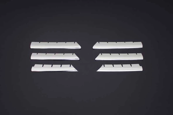 OMSA Renault Megane 2 Krom Ön Panjur 6 Parça 2004-2006 Arası