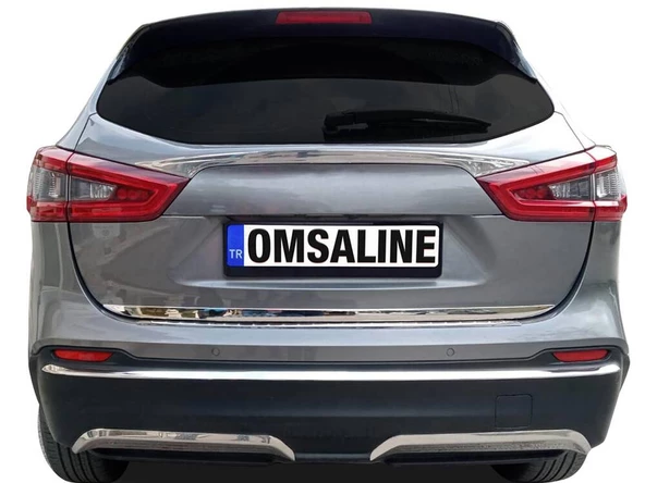 OMSA Nissan Qashqai Krom Arka Tampon Çıtası 2014 ve Sonrası
