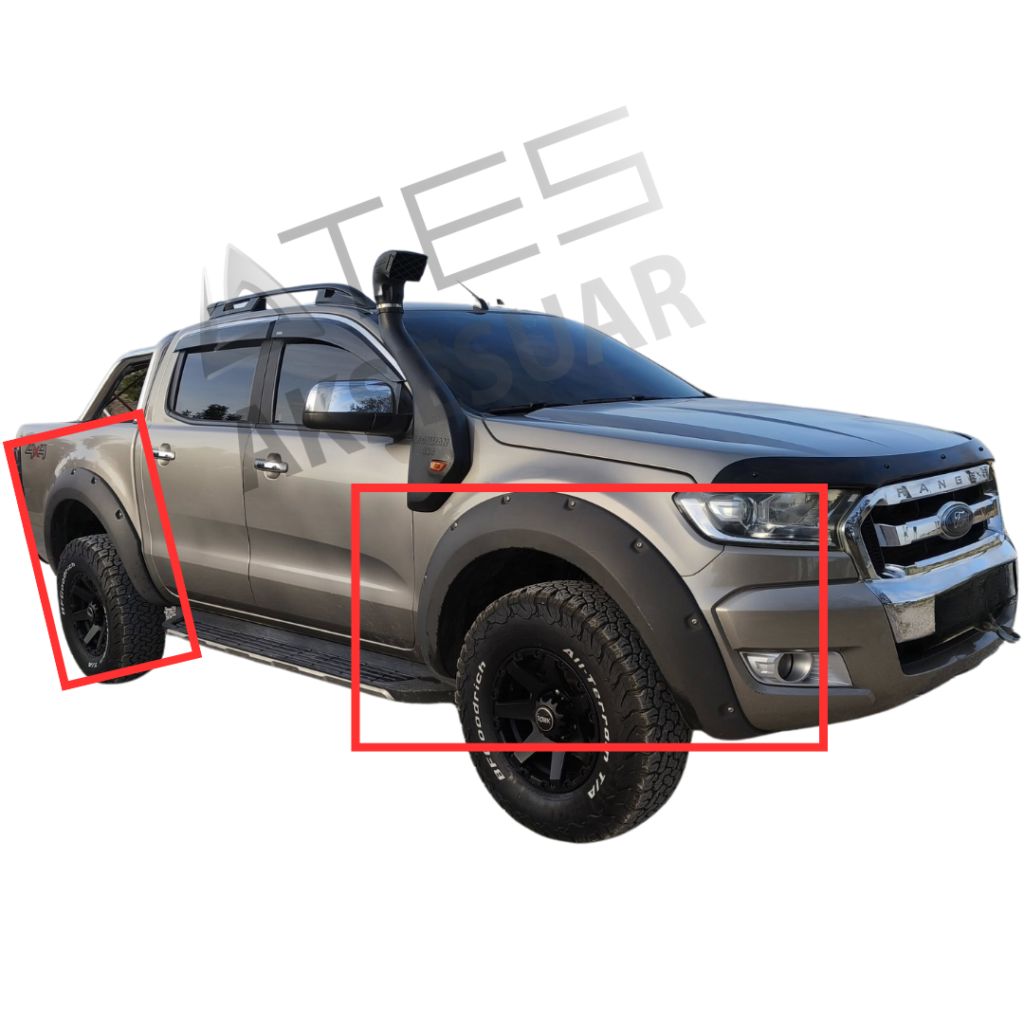 Ford Ranger Çamurluk Dodik Seti