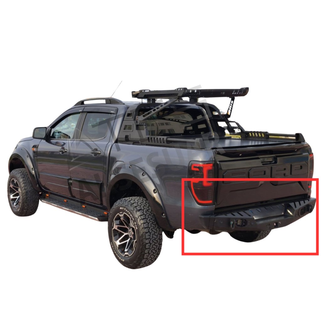 Ford Ranger Arka Çelik Tampon