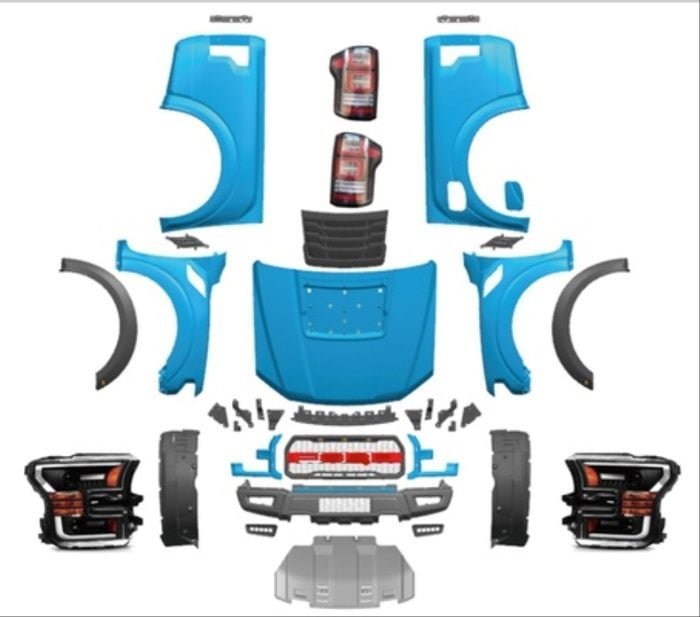 RANGER IÇIN UYUMLU F150 RAPTOR DÖNÜSÜM FULL - ARKA ÇAMURLUK SOL